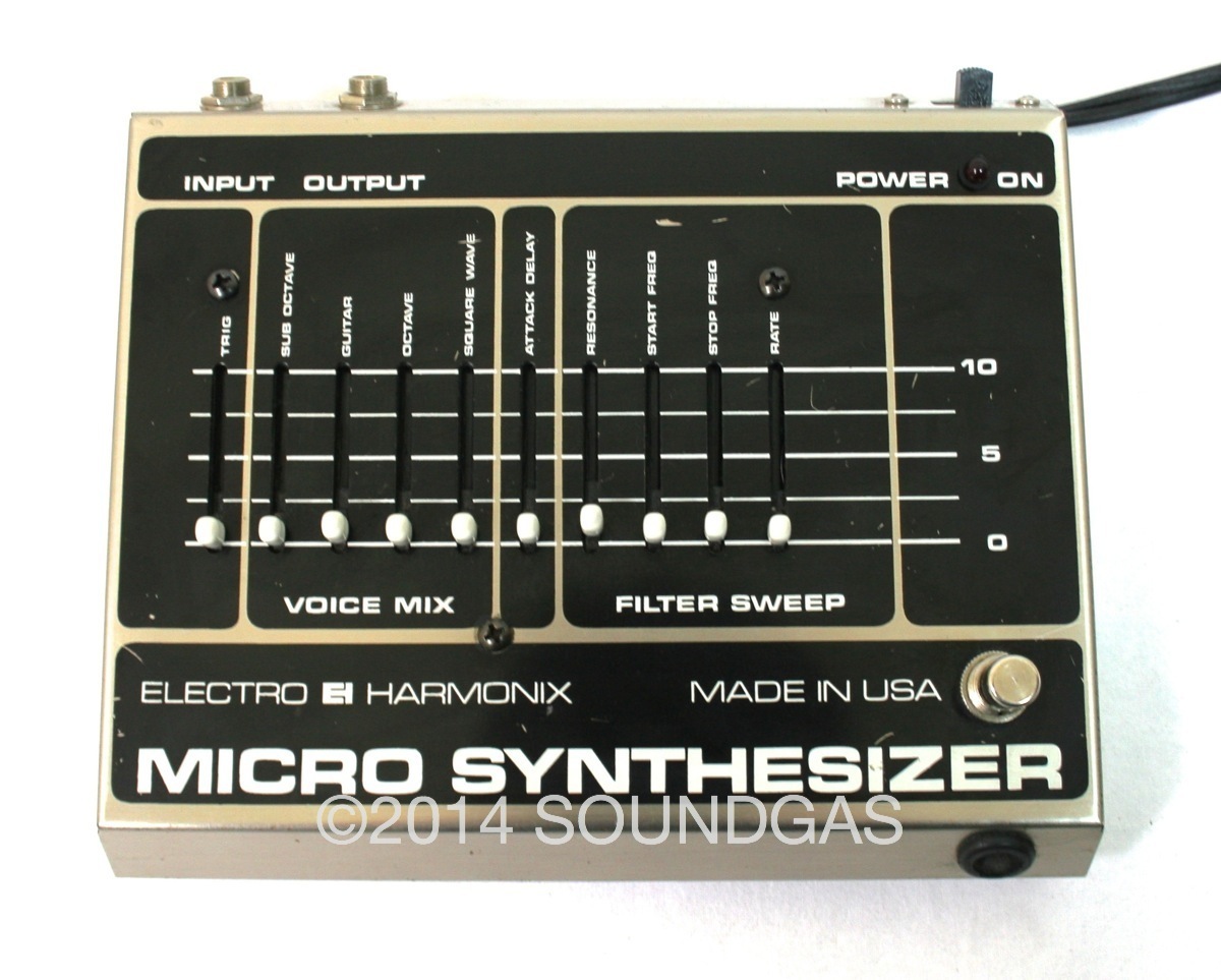 electro harmonix bass microsynth dimensions