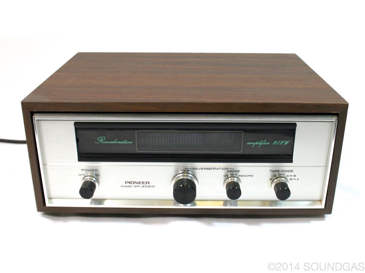 Pioneer SR 202W Reverberation Amplifier 1970's Effect For Sale Soundgas Ltd