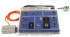 Musitronics Mu Tron Biphase Custom Footswitch Mutron