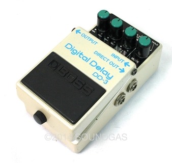 Boss Dd 3 Digital Delay   Version 1, Long Chip, Japan 1990