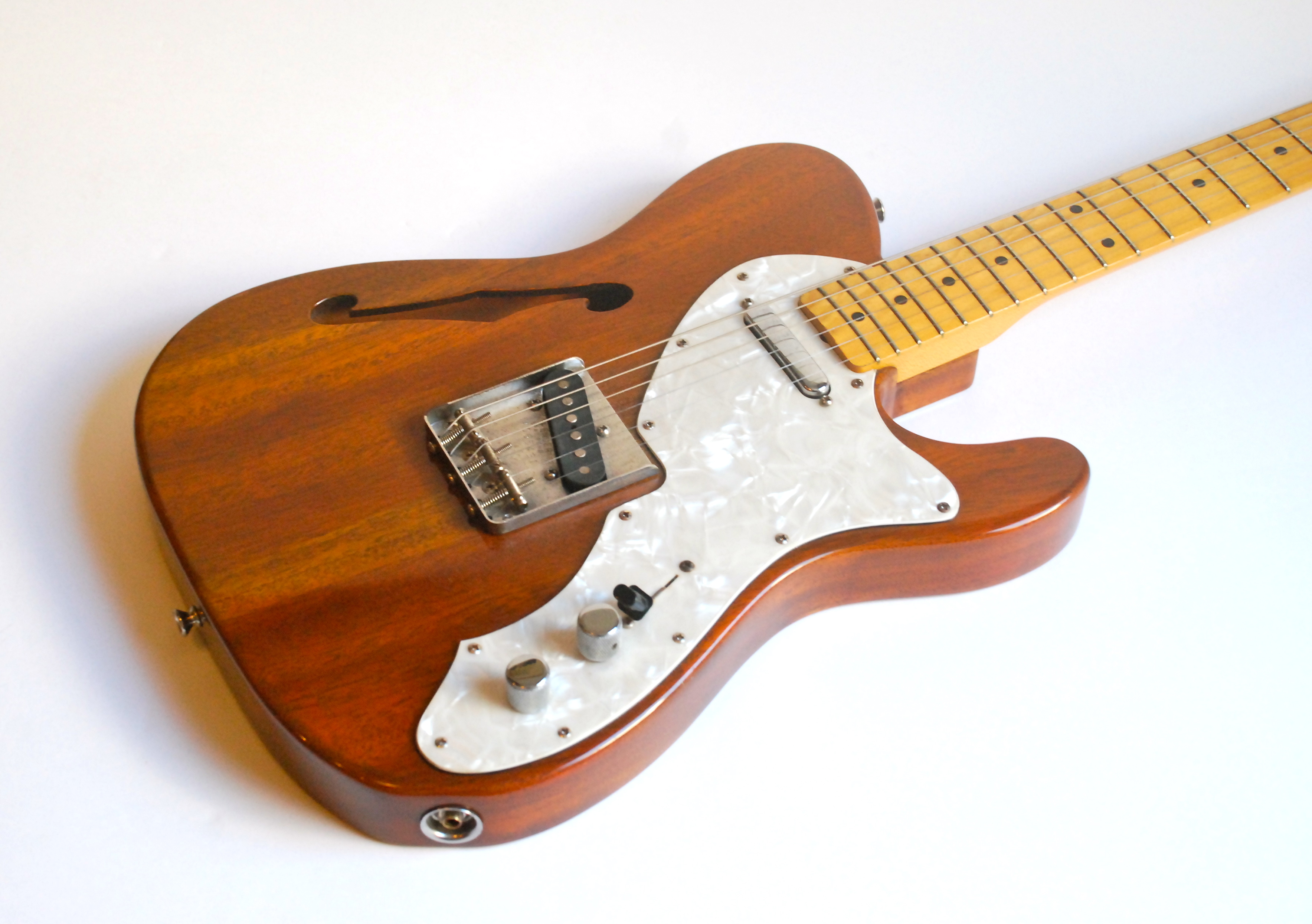 Fender Telecaster Thinline Reissue 69 Made In Japan 1985 Mocha Brown ...