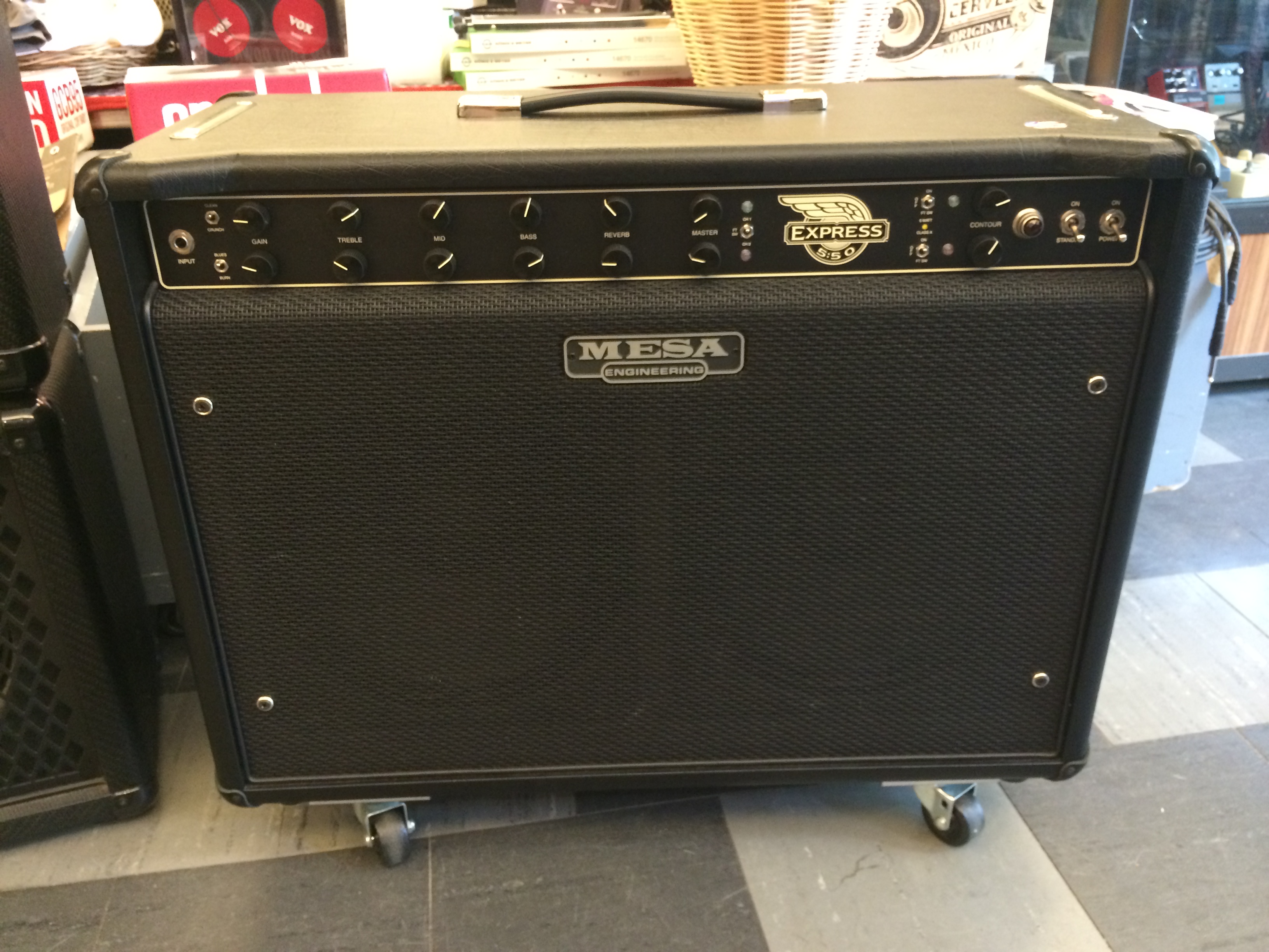 Mesa Boogie Express 5:50 5/50W 2x12 2011 Black Amp For Sale Musik