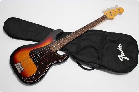 Fender Japan Precision Bass `62 2000's Three Tone Sunburst Bass