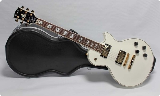 CoolZ Fujigen Les Paul Custom Snow White Guitar For Sale Rickguitars