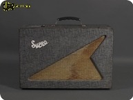 Supro Reverberation 600 Tube Reverb Tank 1961 GreySilver