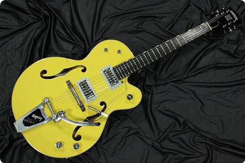 Gretsch G6118t 120 Anniversary 2004 Bumbo Yellow Cooper Brown