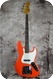 Fender Squier Jazz Bass 1983-Fiesta Red