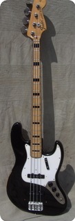 Fender Jazz Bass Custom Color 1972 Black W/mn Black Block