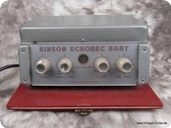 Binson Echorec Baby 1962 Red white Tolex