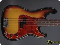 Fender Precision P bass 1971 3 tone Sunburst