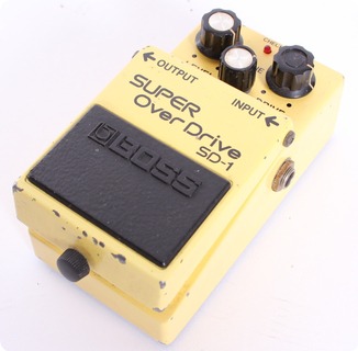 Boss Super Overdrive Sd 1 1984