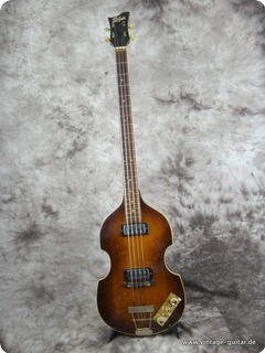 Hofner Violin Bass 500/1 1966 Sunburst