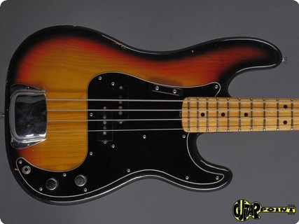 Fender Precision / P Bass 1973 3 Tone Sunburst