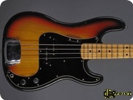 Fender Precision P Bass 1973 3 tone Sunburst