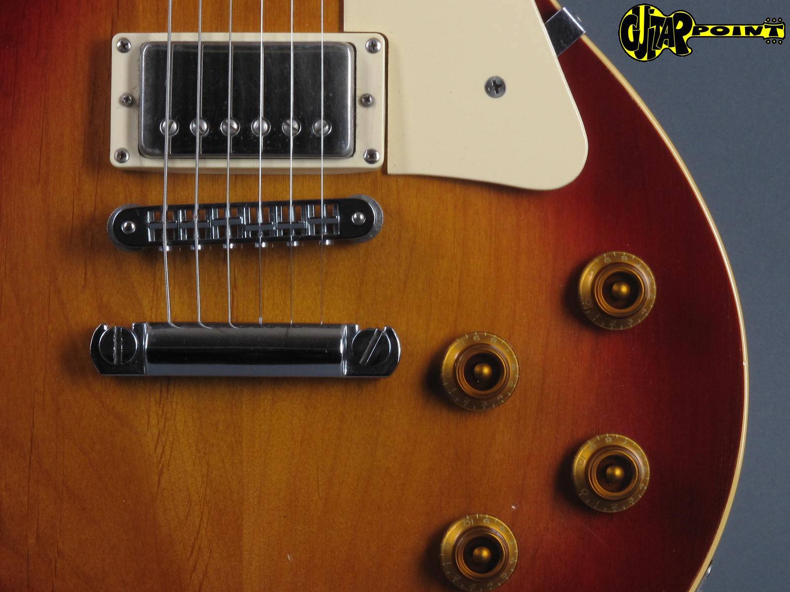 Gibson Les Paul Standard 1984 Sunburst Guitar For Sale GuitarPoint
