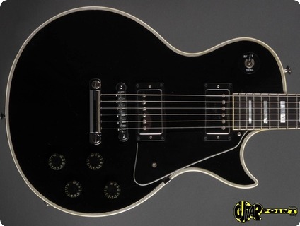 Gibson Les Paul Custom 1980 Ebony / Chrome Hardware