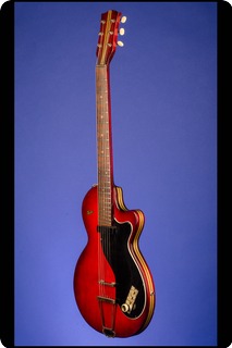 Hofner Colorama 443 (selmer, London) (#1858) 1959 Dark Red