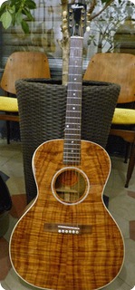 Lefty Gibson Custom Shop Blues King Koa 2006 Natural