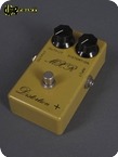 Mxr Distortion Script logo 1975 Mustard