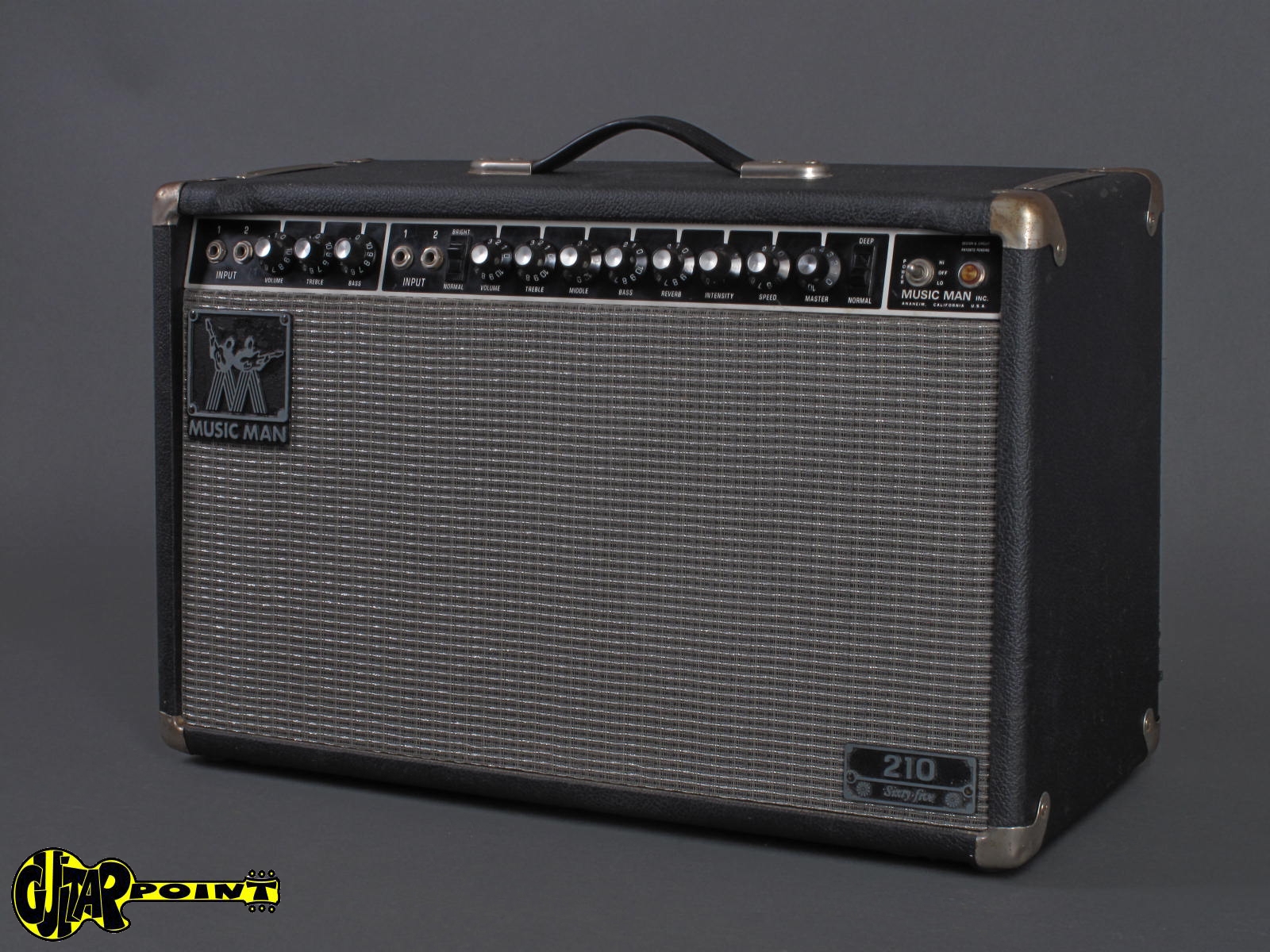 Music Man 210 Sixtyfive 65 Watt 1979 Black Tolex Amp For Sale