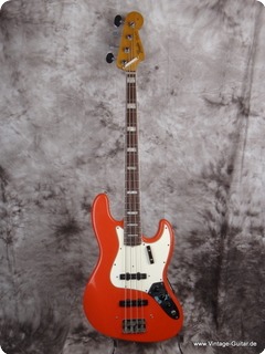 Fender Jazz Bass Fiesta Red