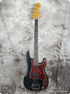 Fender Precision Bass 1966 Black Refinished