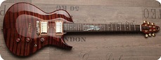 Zerberus Guitars Lamia 004 Redwood Flame 2015 Burgundy Red
