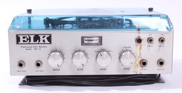 Elk Echo Machine Em 5 1970 Chrome