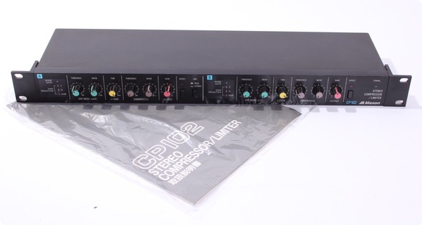 Maxon Stereo Compressor / Limiter Cp102 1980 Black