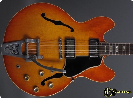 Gibson Es 335 Td / Bigsby 1965 Icetea Sunburst