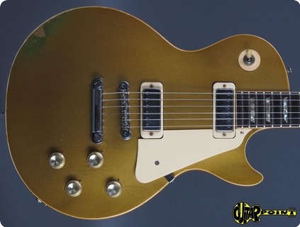 Gibson Les Paul Deluxe 1973 Goldtop (gold Metallic)