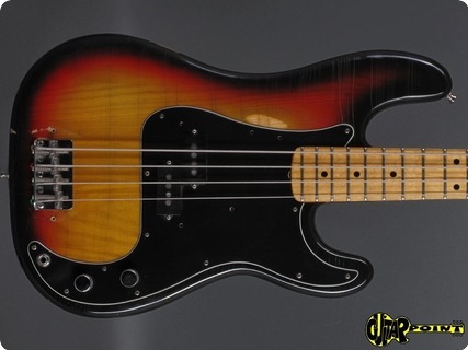 Fender Precision / P Bass 1977 3 Tone Sunburst