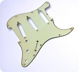 GuitarSlinger Parts-Aged 62 SC Pickguard  - Mint Green -  3 Ply - #1035 - Fits To Strat®-2015-Mint Green