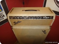 Fender Bandmaster 15 Showman Cabinet 1964 White Tolex