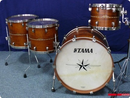 Tama Starclassic Bubinga Exotic Limited Edition 2015 Natural Hawaiian Koa With Mosaic Inlay