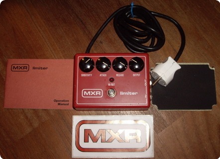 Mxr Limiter 1980 Red Box Effect For Sale Hendrix Guitars