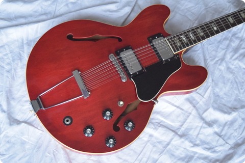 Gibson Es 335 12 String 1968 Cherry Red