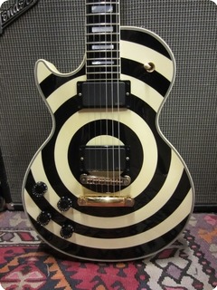 left handed zakk wylde guitar