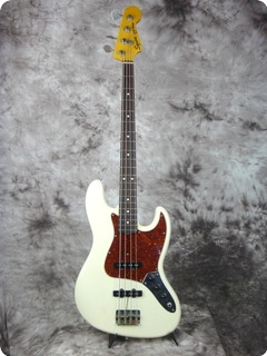 Fender Squier Jazz Bass 1983 Olympic White