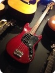 Fender Musicmaster 1978 Transparent Red