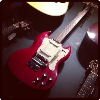 Gibson Melody Maker Sg 1967 Engine Red