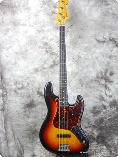 Fender Jazz Bass 1962 Sunburst