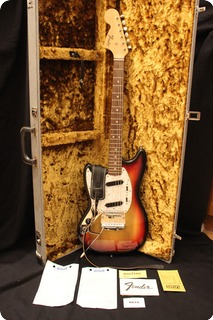 Fender Mustang Left Handed 1971 Sunburst