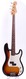 Squier By Fender Japan Precision Bass Silver Series 1993-Sunburst