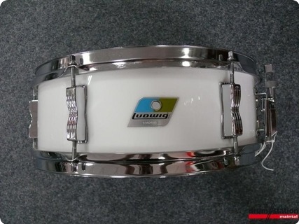 Ludwig Vistalite Pioneer White