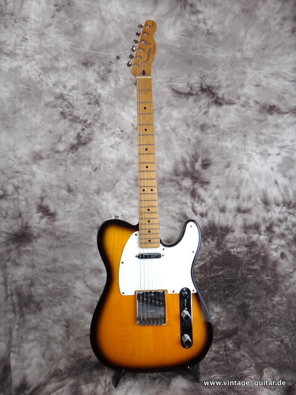 Fender Telecaster James Burton 1995 Sunburst Guitar For Sale