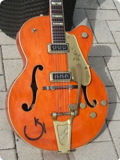 Gretsch 6120 Chet Atkins G Brand 1956 Orange