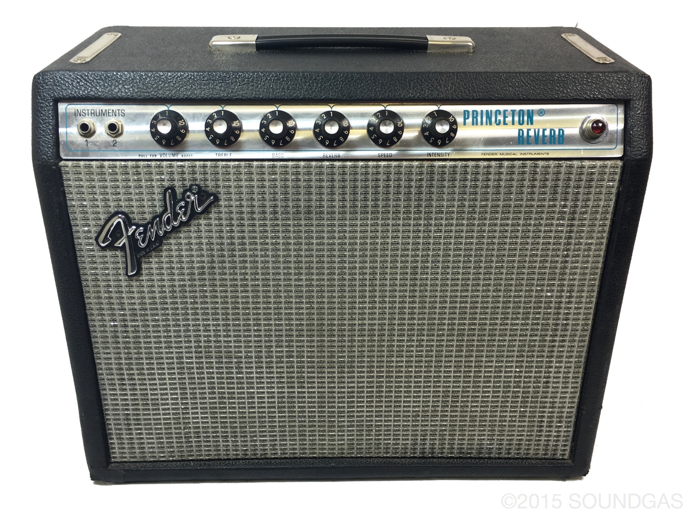 Fender Princeton Reverb 1980 Amp For Sale Soundgas Ltd