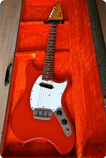 Fender Swinger (duo Sonic / Musicmaster) 1969 Dakota Red Guitar