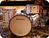 Ludwig Blue Olive 1975-White Gloss Delmar 